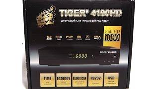 Обзор спутникового  ресивера Tiger 4100 HD