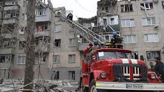 Guerre en Ukraine  bombardement meurtrier sur Sloviansk