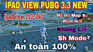 ipad view pubg mobile 3.3  ipad view custom fix lag  no error