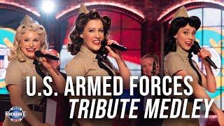 GREAT MEMORIAL DAY SONG The Swing Dolls LIVE Armed Forces Medley  Jukebox  Huckabee