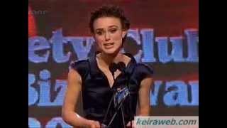 Keira Knightley receives Best Actress award from Variety Club of Great Britain 251107