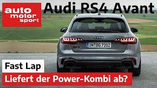 Audi RS4 Avant Quattro und 450 PS für die ganze Familie - Fast Lap  auto motor und sport