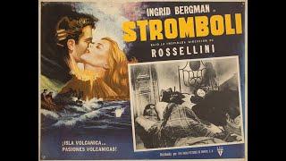 STROMBOLI 1950 Theatrical Trailer - Ingrid Bergman Mario Vitale Renzo Cesana