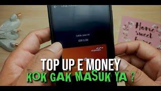 Solution To Top Up E Money Failed - E Money Mandiri