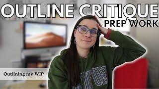 Prep with me for an OUTLINE CRITIQUE • A Writing Vlog • Meredith E. Phillips