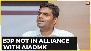 Big Statement From Tamil Nadu AIADMK Neta Says BJP Not In Alliance With AIADMK