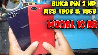 CARA BUKA POLA  PIN OPPO A3S TANPA BONGKAR CUMA MODAL 10 RIBU AJA