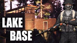 Building my solo lakehouse base in DayZ...