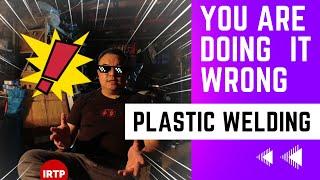 How to do PLASTIC WELDING at Home Watch This Before You Start