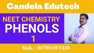 PhenolsClass 12Organic ChemistryNEET entrance examPreparationsNEET 20251