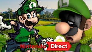 Depressed Luigi 92 Screams about Mario Strikers for 1 minute. Nintendo Direct Reaction