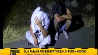 Dua Pasang ABG Digrebek Warga Saat Mencoba Mesum - Police Line 2707