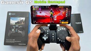 Gamesir G5 mobile gaming controller unboxing and gaming