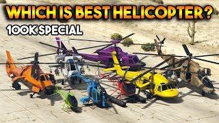 GTA 5 ONLINE  WHICH IS BEST HELICOPTER?  AFTER SA SUPER SPORT SERIES UPDATE  100k Special