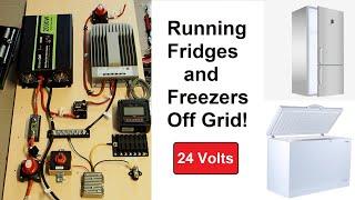 DIY Solar System 24 Volt for fridge and freezer Part 1