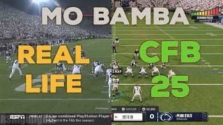 Mo Bamba - Penn State Moment in CFB25 vs Real Life