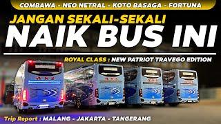 JANGAN SEKALI-SEKALI NAIK BUS INI  Trip Jarak Jauh Perdana PO ANS Travego Royal Class TERBARU