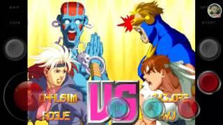 Defeating Apocalypse  X-Men vs Street Fighter  Mame4droid Full Android Gameplay