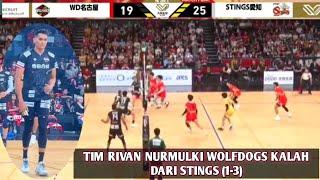 RIVAN NURMULKI WOLFDOGS NAGOYA VS STINGS 1-3  SV LEAGUE 2024