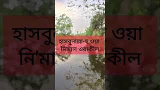 বিপদে পড়লে এই দোয়া পড়তে হবে️#shorts #short #dua #islamicvideo