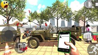 Army Jeep Cheat Code in indian bike driving 3d  indian bike driving 3d new update indian bike