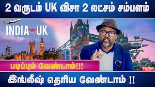 இங்லீஷ் தெரிய வேண்டாம்  படிப்பும் வேண்டாம் 2 வருடம் UK விசா 2 லட்சம் சம்பளம் Religious Visa