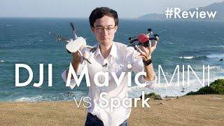 DJI Mavic Mini vs Spark Tested in strong wind