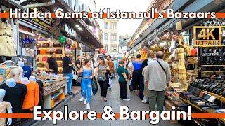 Exploring Istanbuls Bazaars Grand Bazaar Old Bazaar & Fake Market in 4K