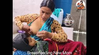 Open breastfeeding indian mom vlog 2024  desi bhabhi breastfeeding  ‎‎‎@Breastfeeding-9 