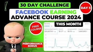 Day 3 of 30 Days $1000 from Facebook Monetization Challenge  Free Course 2024