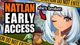 I snuck into Natlan EARLY. 5.0 First Impressions Mualani Gameplay & More