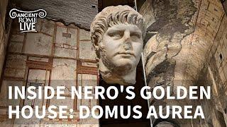 New exhibit inside Neros Golden House - Isis and  Domus Aurea
