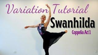 Swanhilda Variation Coppelia Act 1 Tutorial  Ballet For All Variation Tutorials