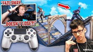 I spectated FAZE SWAY 1v1 the best CONTROLLER player in Fortnite... I was SHOCKED