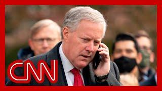 Mark Meadows emails before insurrection revealed