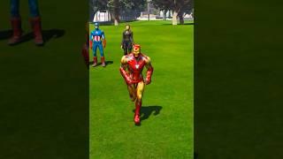 GTA-V Spiderman kills thanos to save avengers #shorts #gta5 #ironman #magnetgamer