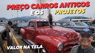 O VALOR DOS CARROS ANTIGOS e os PROJETOS. #carrosantigos #carroantigos #vendadecarro