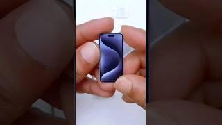 iPhone 15 pro miniature unboxing 