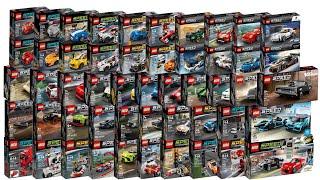 All LEGO Speed Champions 2015 - 2022 sets CompilationCollection Speed Build
