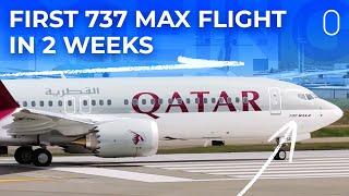Qatar Airways To Commence Its 1st Boeing 737 MAX Operations In 2 Weeks