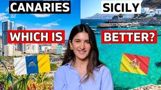 Living in Canary Islands vs Sicily - Which is Better?