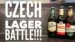 Pilsner Urquell Vs Staropramen Vs Budweiser Budvar  The Battle Of The Czech Lagers