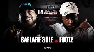 SAFLARE SOLE VS FOOTZ RAP BATTLE  URLTV