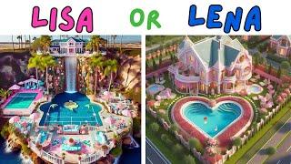 LISA OR LENA Fantasy World #choose #trending #house #bedroom #lisa