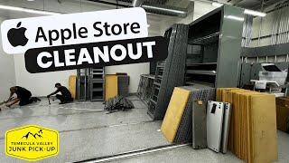 Apple Store Cleanout. How we charge for after hours work.