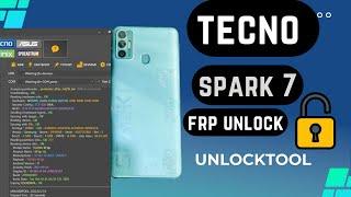 Techno Spark 7 FRP Remove Unlock Tool