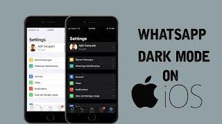 How to Get WhatsApp Dark Mode in IOS iPhone