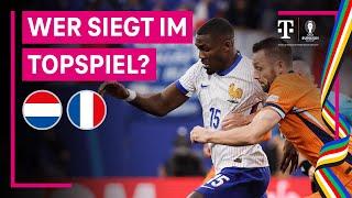 Niederlande - Frankreich Highlights mit Live-Kommentar  UEFA EURO 2024 Gruppenphase  MAGENTA TV