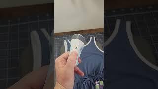 Camping Romper with Cricut Glow in the Dark Iron-On