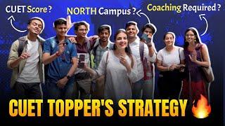 CUET Score for North Campus Delhi University Toppers strategy How to score 800800 in CUET 2023